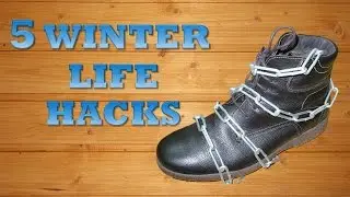 Non-slip shoes: 5 LIFE HACKS FOR WINTER: folk remedies