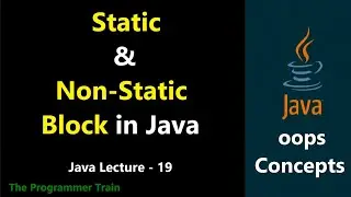 Static and Non static block in Java | Blocks in Java |