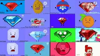 (REUPLOAD) BFDI Auditions Superparison