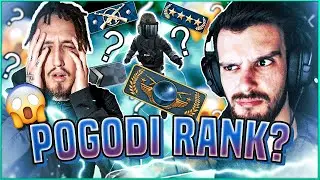 CS:GO CHALLENGE - POGODI RANK #1 