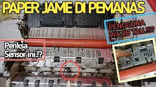 SENSOR SERING PAPER JAME DI PEMANAS.! Semua tipe mesin fotocopy Canon