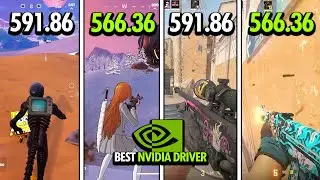 NVIDIA Is Killing Your FPS? 566.36 vs 591.86 Driver Test (Benchmarks)