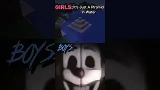 Just A Piramid!?💀👍||#herobrine #minecraft #horror