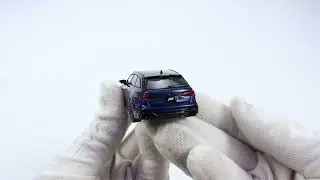 MINI GT 1:64 Audi ABT RS6-R Navarra Blue Metallic (MGT00574-L ) Diecast Car Model