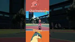 CHARMELEON vs QUILAVA | Fire Starter Pokémon Battle 