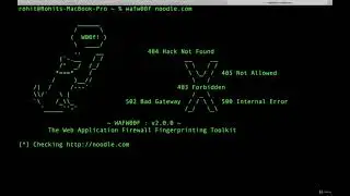 85  WafW00f vs Nmap