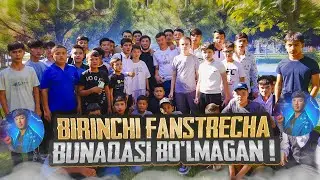 BIRINCHI FANSTRECHA 😍 BUNAQASI HECH QAYSI BIR STRIMERDA BO'LMAGAN ! 😉
