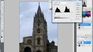 Adobe Photoshop - Using the Levels slider to fix exposure and white balance problems