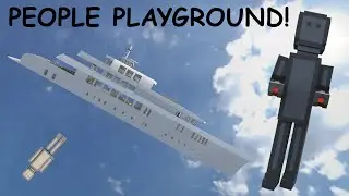 PEOPLE PLAYGROUND Robots Sink Boat in Teardown!