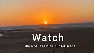 Watch the most beautiful sunset on Earth from the ocean between the USA Canada, Europe, and Africa