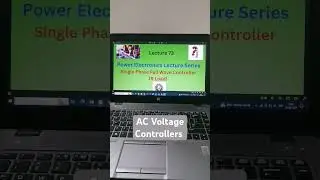 AC Voltage Controllers | single Phase Full Wave Controllers | power Electronics VTU GATE exam