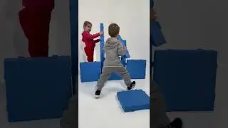 Строим Мельницу из конструктора Маграник