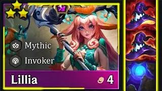 Lillia 3 star is back ⭐⭐⭐  || TFT SET 11 NEW!!
