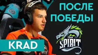Krad о победе над Spirit | Интервью [Starladder CIS Minor 2019]
