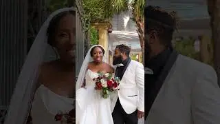Gorgeous Wedding Day Portraits at William Aiken House and The American Theater