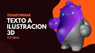 Crear Texto a Imagen 3D ✅