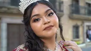 Look at those Beautiful Quince Eyes 😍😍 #behindthescene #quinceanera #shorts #trending #parati