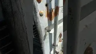 Замок на морской контейнер (Эльбор большой) как вариант