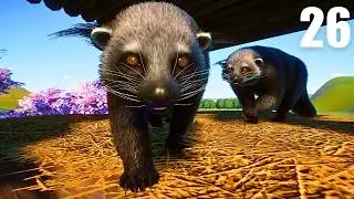 Making a Breeding Habitat for Binturongs in Planet Zoo