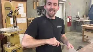 How to make and adjust a zero clearance table saw insert for a dado stack cutter