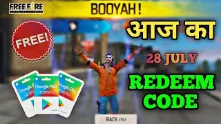 Free Fire Redeem Code Today 28 July 2022 | Today Redeem Code Free Fire | 101% Working Redeem Code