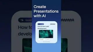 How to create presentations with AI 🧠✨