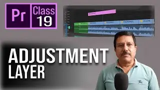 How to Use Effects on Adjustment Layer | Adjustment Layer Tutorial |  Adobe Premiere Pro Class 19th