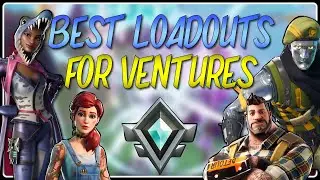The BEST LOADOUTS For VENTURES! // Fortnite: Save The World