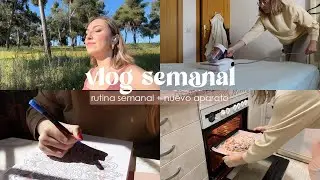 ✨ Una semana conmigo: 🏃🏻‍♀️ retomando buenos hábitos + 🛏️ aspiradora de cama + 🍕 finde de pizza