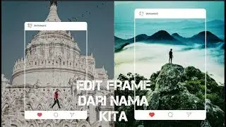 Cara Edit Foto untuk Post Instagram Dengan Frame Keren | Tutorial Picsay Pro