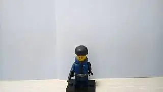 Обзор на Лего кастомного русского полицейского в зимней форме