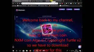 NXM Coin how to mine Step by Step !