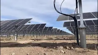 ESET Solar Tracking System Project in action