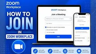 How to Join a meeting with link or ID in  Zoom Workplace