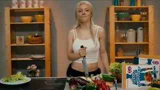 Woman Prepares and Eats Tiny Man to the Beat