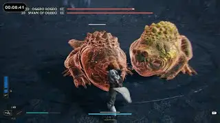 STAR WARS Jedi: Survivor Spawn of Satans boss, 9001 try