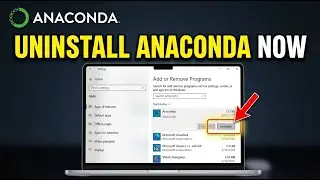 How to uninstall Anaconda Navigator on Windows - Complete Guide