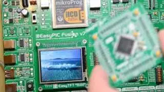 Mikroelektronika's EasyPic Fusion V7 (from Farnell)dsPic33, Pic32, 320x240 TFT colour Screen