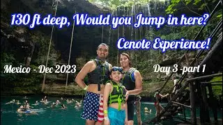 Mexico Cenote Experience, #cenote #mexico #holiday #adventure #beautiful  #nature #vlog #wow