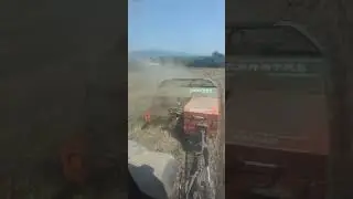 tozu dumana katıyor  karataş balya makinası