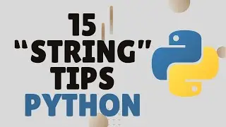 15 Python tips about String every Python coder should know! #pythonstrings #pythoncoding