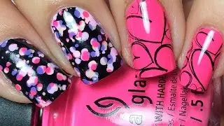In Love: Using Vivid Lacquer VL009 * Nail Stamping Art