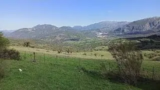 El valle de Ubrique hacia el norte