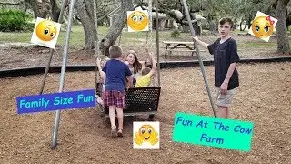 Fun at the Cow Farm - Family Fun (2018)