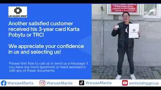 3-year card Karta Pobytu or TRC in Poland