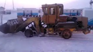 Переделка трактора Кировец для езды по рельсам!!!
