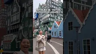 Si vas a Amsterdam no dejes de visitar estos lugares    #viajes #amsterdam #zaandam