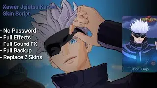 Xavier Satoru Gojo Jujutsu Kaisen Skin Script | No Password | | Shogun