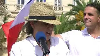 Liberté Respect Liberté Acte X Plusieurs Milliers de Manifestants Parce que Toulon Live TV 2021