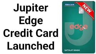 Jupiter Edge Credit Card Launched